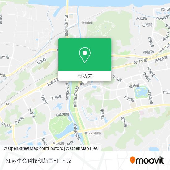 江苏生命科技创新园F1地图
