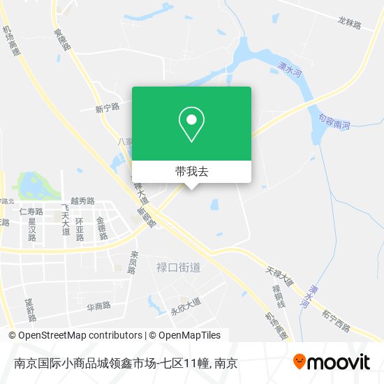 南京国际小商品城领鑫市场-七区11幢地图