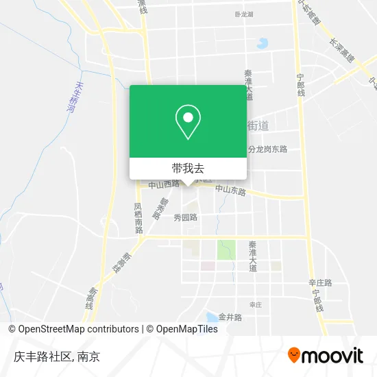 庆丰路社区地图