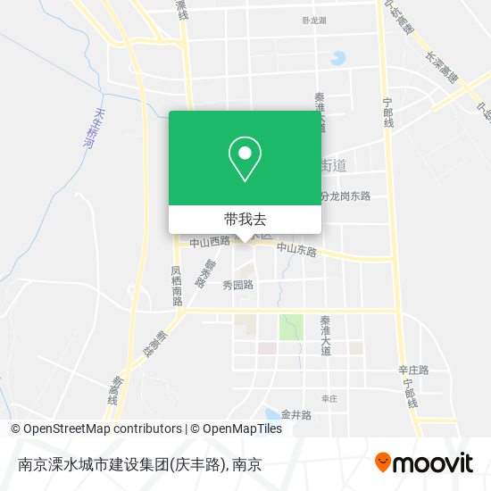 南京溧水城市建设集团(庆丰路)地图