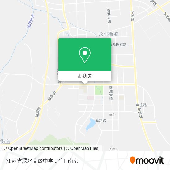 江苏省溧水高级中学-北门地图
