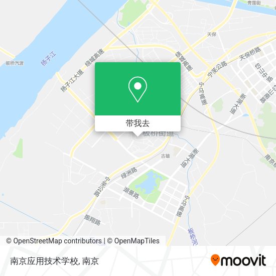 南京应用技术学校地图