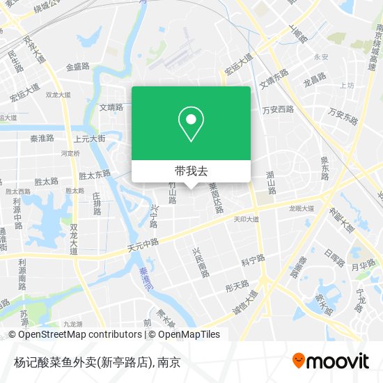 杨记酸菜鱼外卖(新亭路店)地图