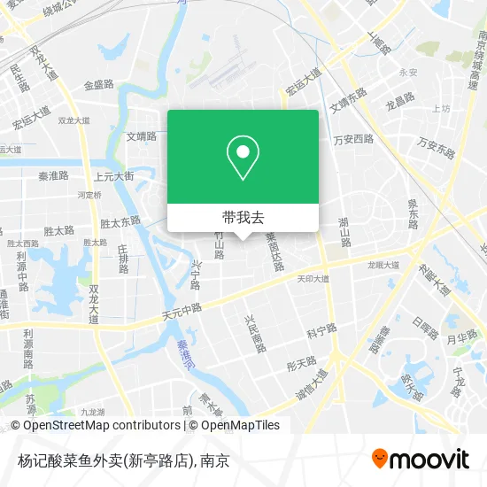 杨记酸菜鱼外卖(新亭路店)地图