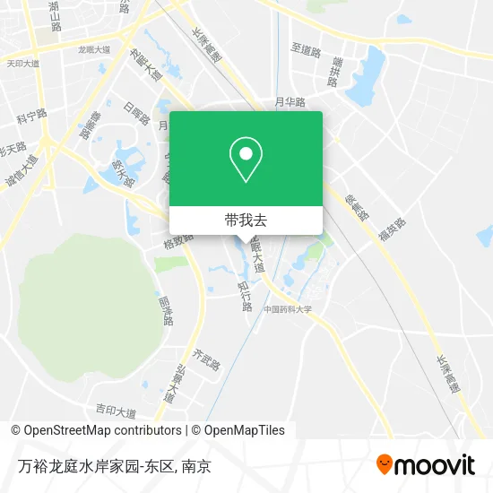 万裕龙庭水岸家园-东区地图