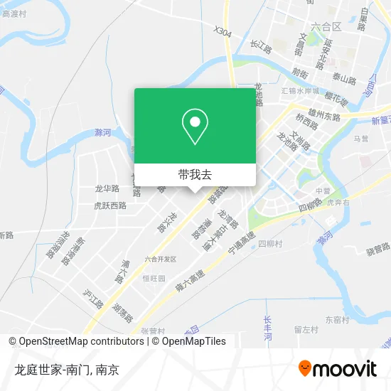 龙庭世家-南门地图