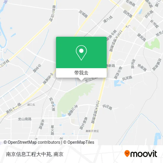 南京信息工程大中苑地图