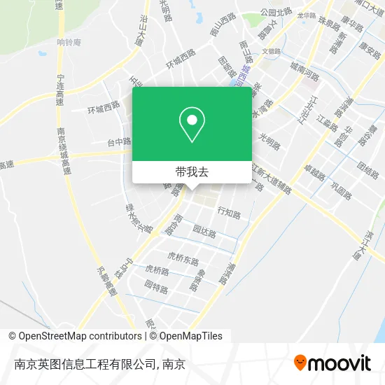 南京英图信息工程有限公司地图