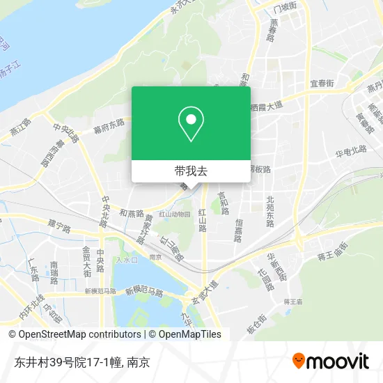 东井村39号院17-1幢地图