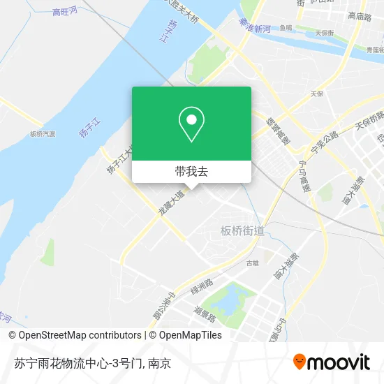 苏宁雨花物流中心-3号门地图