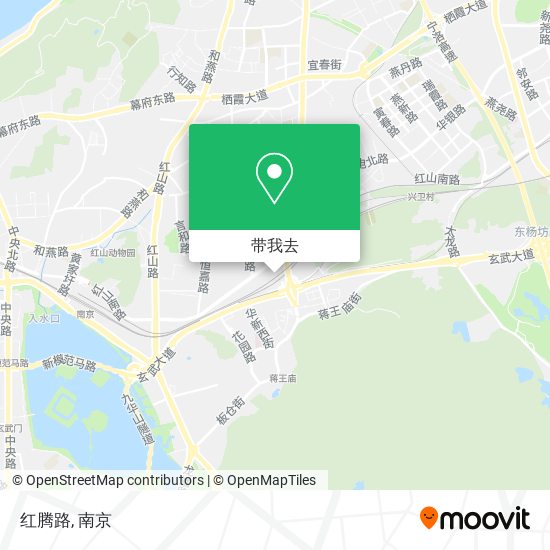红腾路地图