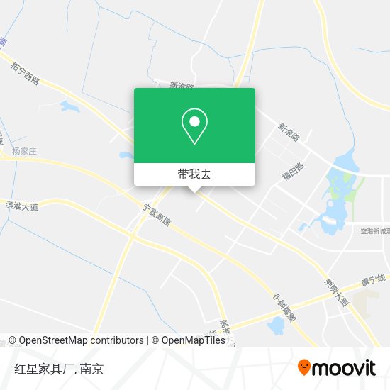 红星家具厂地图