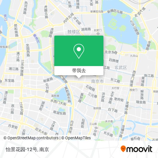 怡景花园-12号地图