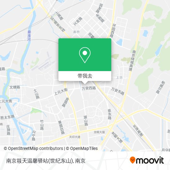 南京筱天温馨驿站(世纪东山)地图