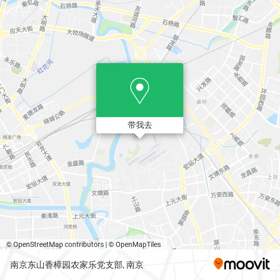 南京东山香樟园农家乐党支部地图