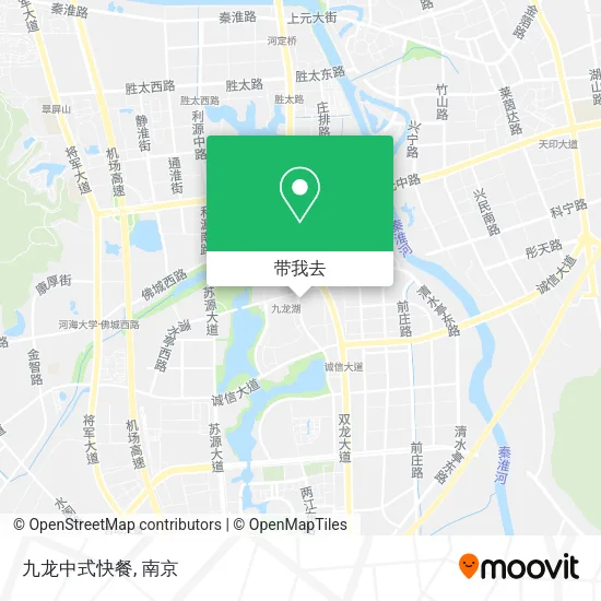 九龙中式快餐地图