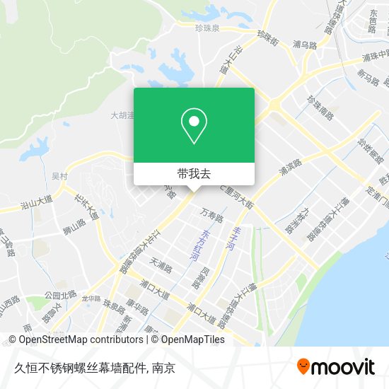 久恒不锈钢螺丝幕墙配件地图