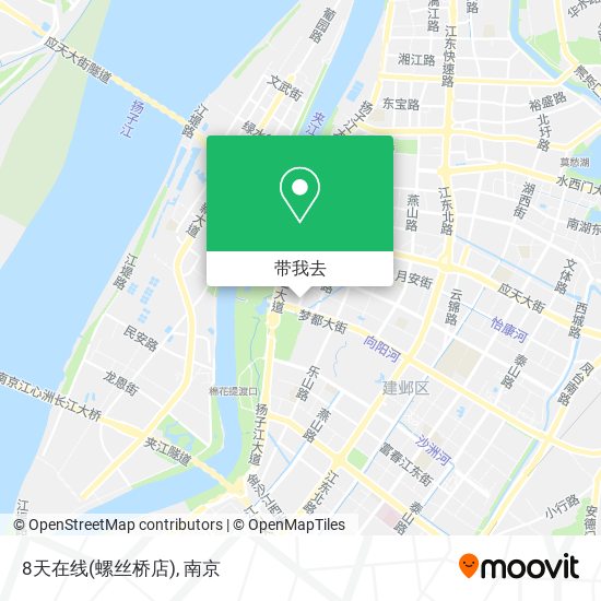 8天在线(螺丝桥店)地图