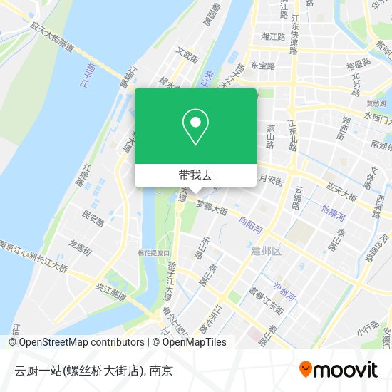 云厨一站(螺丝桥大街店)地图