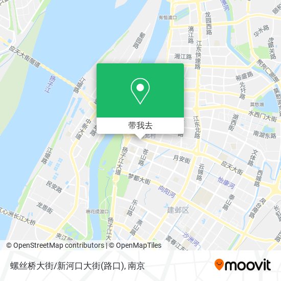 螺丝桥大街/新河口大街(路口)地图