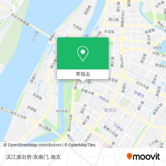 滨江派出所-东南门地图