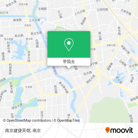 南京建捷宾馆地图