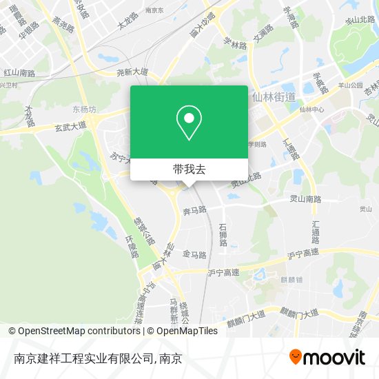 南京建祥工程实业有限公司地图