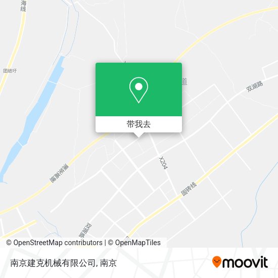 南京建克机械有限公司地图