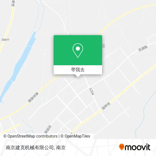 南京建克机械有限公司地图