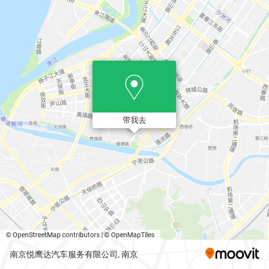 南京悦鹰达汽车服务有限公司地图