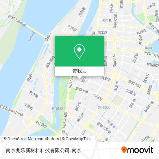 南京兆乐新材料科技有限公司地图