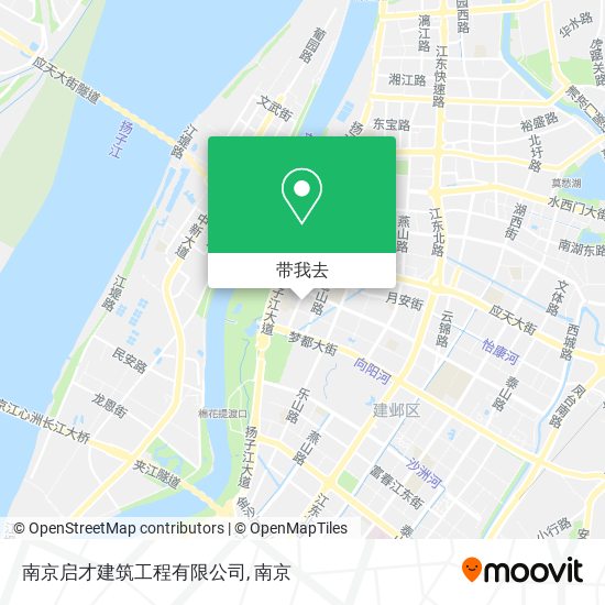 南京启才建筑工程有限公司地图