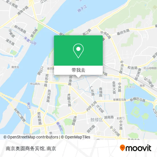 南京奥圆商务宾馆地图