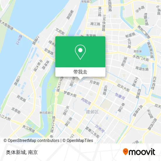 奥体新城地图