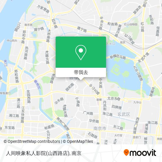 人间映象私人影院(山西路店)地图