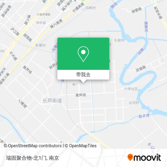 瑞固聚合物-北1门地图