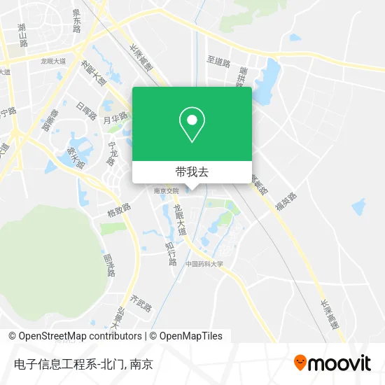 电子信息工程系-北门地图
