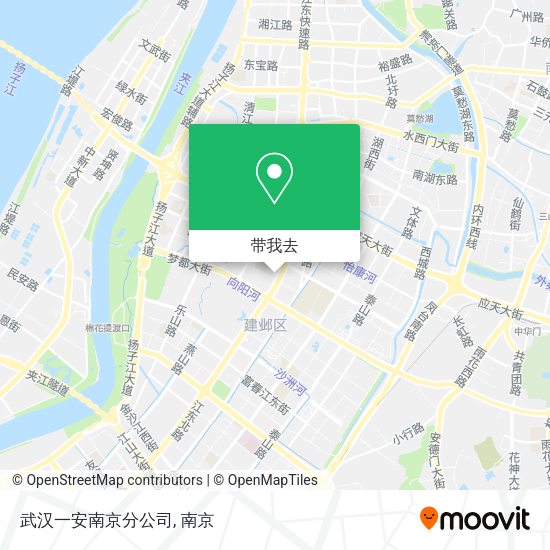 武汉一安南京分公司地图