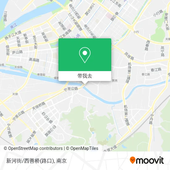 新河街/西善桥(路口)地图