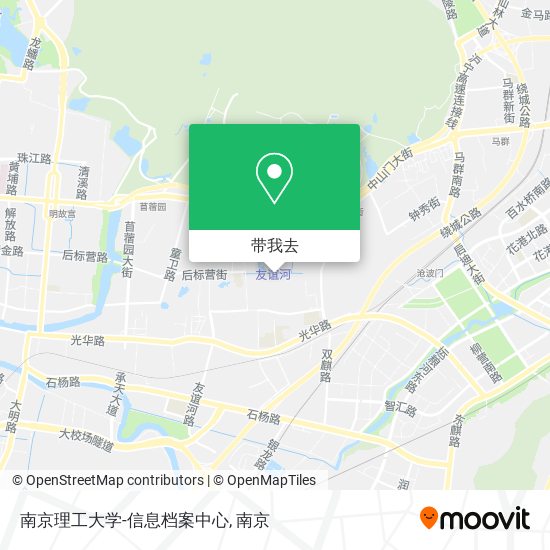 南京理工大学-信息档案中心地图