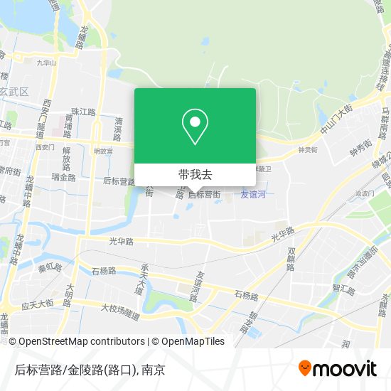 后标营路/金陵路(路口)地图