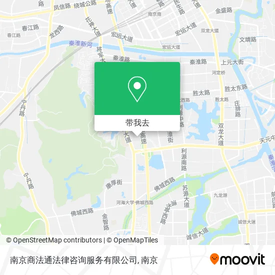南京商法通法律咨询服务有限公司地图