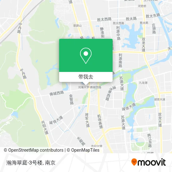 瀚海翠庭-3号楼地图
