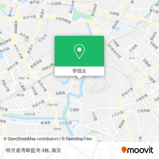 明月港湾翠提湾-3栋地图