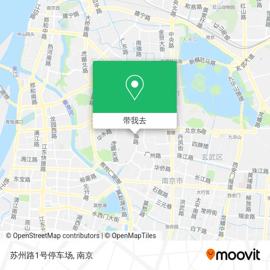 苏州路1号停车场地图