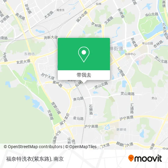 福奈特洗衣(紫东路)地图
