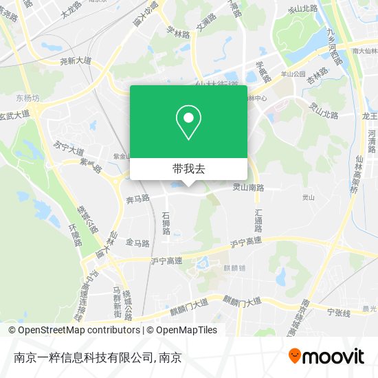 南京一粹信息科技有限公司地图