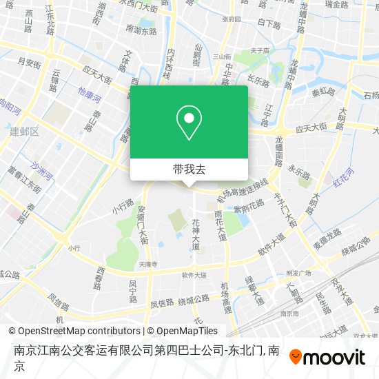 南京江南公交客运有限公司第四巴士公司-东北门地图