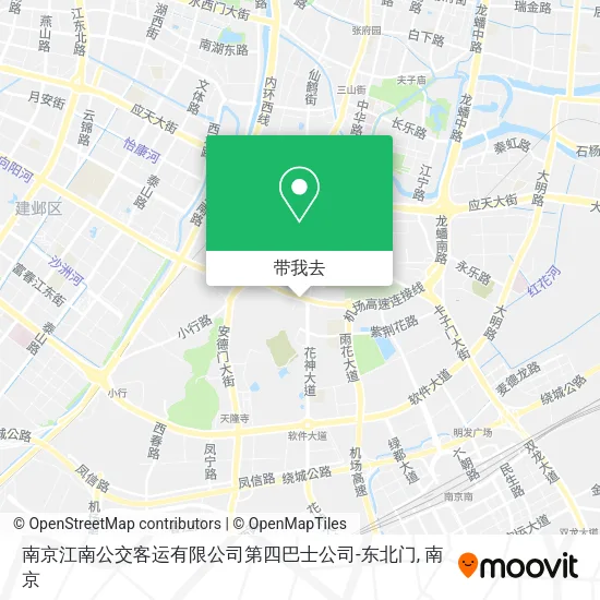 南京江南公交客运有限公司第四巴士公司-东北门地图