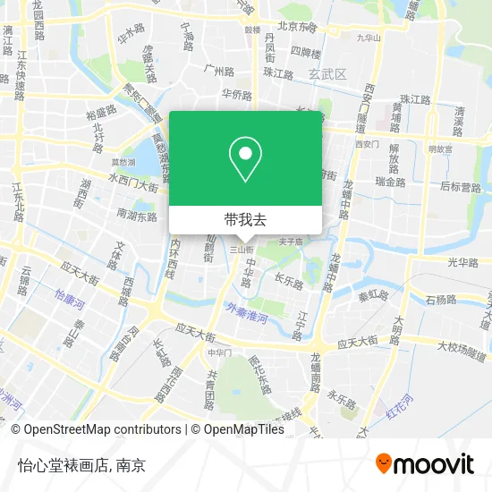 怡心堂裱画店地图